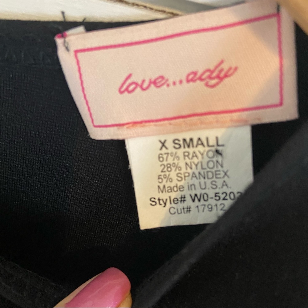 love…ady Colorblock Hem Fit & Flare Dress Size XS. Like New. - Picture 5 of 8